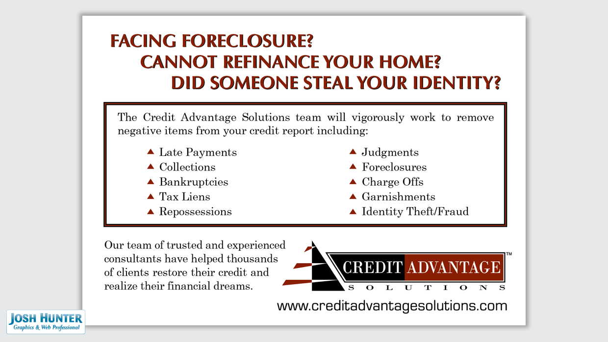 Credit Advantage Solutions Web Ad