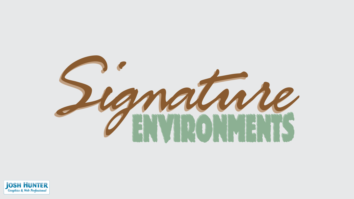 Signature Environments Logo Design