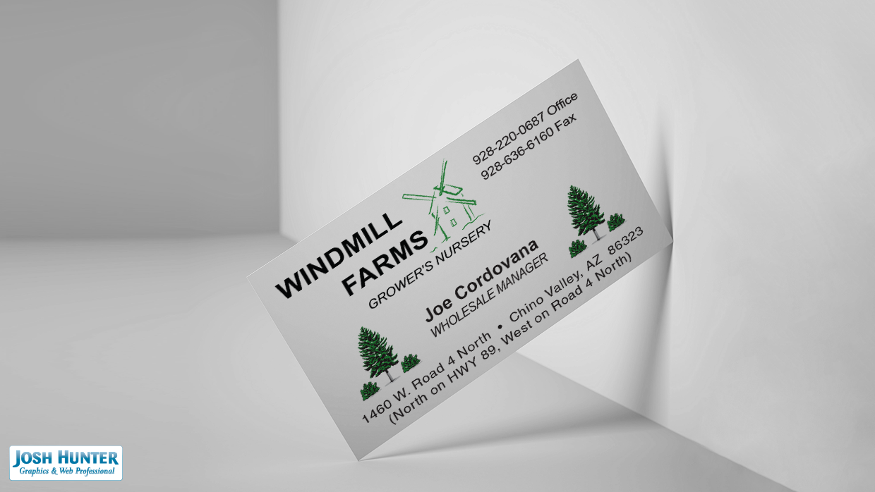 Windmill Farms Business Card