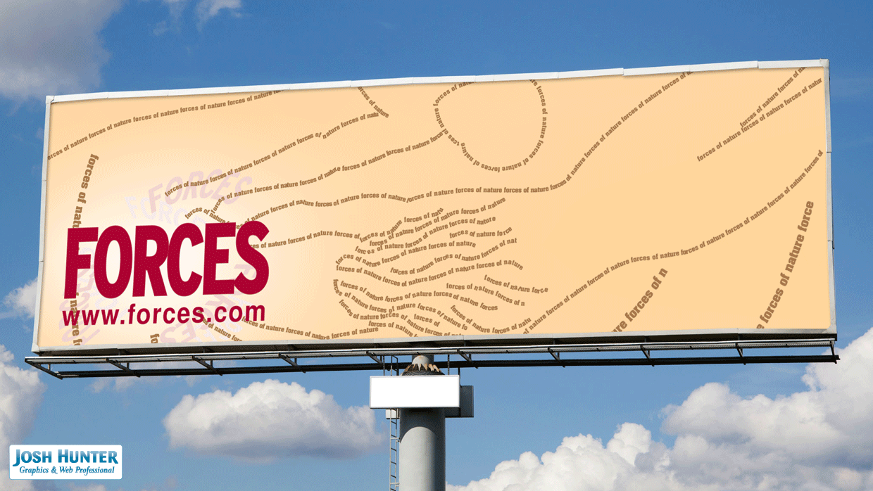 Forces Billboard Mockup