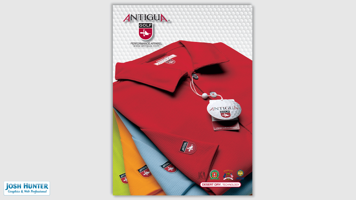 Antigua Golf Ad - PGA Magazine