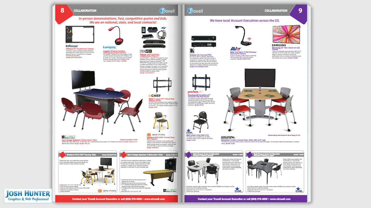 Catalog Spread Page 8-9